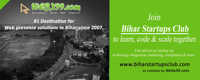 A COMMUNITY FOR STARTUPS BY STARTUPS IN BIHAR